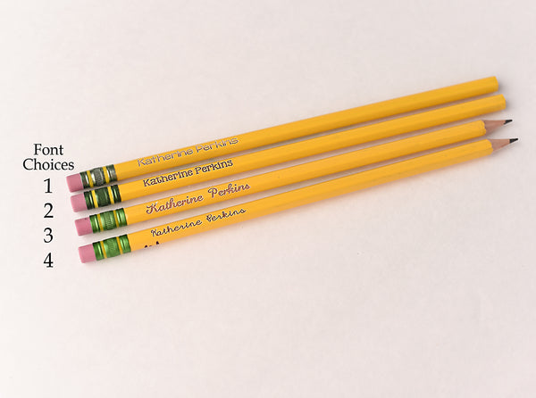 Personalized School Pencils