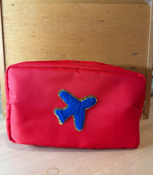 Airplane Zippered Bag