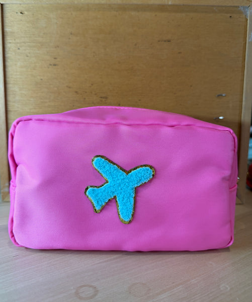 Airplane Zippered Bag