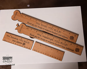 Large and small rulers